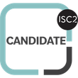 ISC2 Candidate badge image. Issued by ISC2